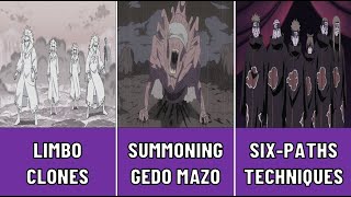 All rinnegan abilities  Naruto anime [upl. by Cardew515]