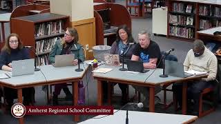 Joint Union 26 amp AmherstPelham Regional School Committee November 28 2023 [upl. by Theola]