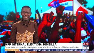 Some irate youth in Bimbilla resist attempts to skew elections in favour of Defence Minister [upl. by Nathanil475]