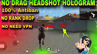 headshot hack free fire 🔥 Ob46 Update Drage headshot ff hack l Hologram  Auto headshot config file [upl. by Quintina]