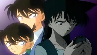 Conans phone is checked by Ran and she suspect him of being Shinichi [upl. by Damick]