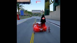 DEI FUGA COM O CARRO DA AKATSUKI shorts cidadealta gta gtarp fivem gtav [upl. by Latoyia]