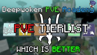 ULTIMATE PVE Attunement Tierlist  Deepwoken PVE [upl. by Westney]