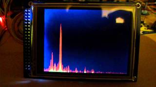 FFT Audio Spectrum Analyser PIC32 QVGA LCD [upl. by Boardman]