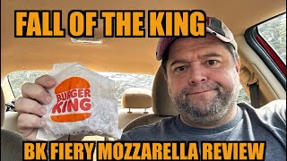 Honest review of Burger King’s new Fiery Mozzarella fries burgerking spicy [upl. by Fritze187]