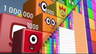 Numberblocks Step Squad Puzzle 30 30000 to 30000000 MIILION BIGGEST Numberblocks Number Patterns [upl. by Cameron]