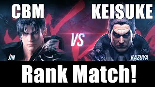 케이스케 Kazuya vs 체리베리망고 Jin TEKKEN 8  Keisuke vs CherryBerryMango [upl. by Ayidah150]