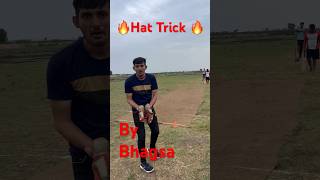 🔥Hat Trick 🔥 hattrick cricket cricketvideos viralcricketshorts shorts ytshortsvideo ytshort [upl. by Allerie]