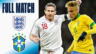 FULL MATCH  England v Brazil  International Friendly 201213  England [upl. by Anomas762]