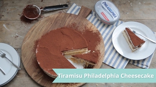 RECEPT  Tiramisu Philadelphia Cheesecake  Met Rutger van den Broek [upl. by Alag]