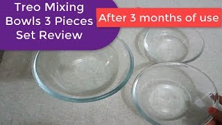 The Best amp Affordable Treo Mixing Bowls 3 Pieces Review After 3 Months of Use  Mins Recipes [upl. by Noloc897]