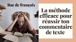 La méthode du commentaire de texte  toutes les clés pour réussir [upl. by Varney]