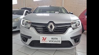 Rota Veículos  Sandero Life  2021 completo conservado economico sandero 3cilindros renault [upl. by Sacci855]