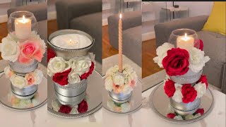 Easy Dollar Tree table Decor Ideas centerpieces Ideas event decor DIY [upl. by Asilenna955]