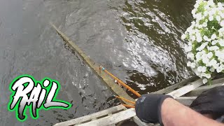 Having a blast getting a full rail out of the water [upl. by Samala]