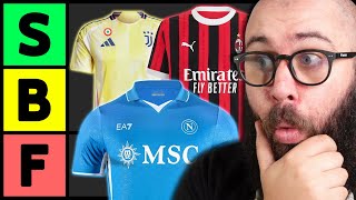 Tearless fa la Tier List delle Maglie della Serie A 20242025 [upl. by Amorette300]