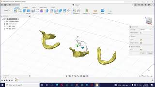 Test Import DICOM STL conversion files in Fusion 360 [upl. by Buddie]