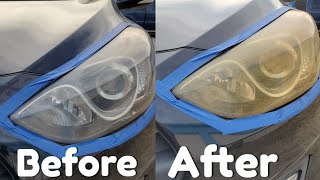 Best headlight Restoration Free [upl. by Feliks70]