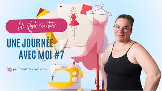 UNE JOURNÉE AVEC MOI 7 vous en pensez quoi lifestylevlog slowlife couture [upl. by Orson]