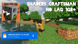 SHADER CRAFTSMANMASTERCRAFT REALISTIC APKLINK DOWNLOAD [upl. by Sibelle]