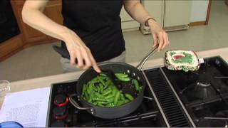 Stirfry Sugar Snap Peas [upl. by Ruhtracam307]