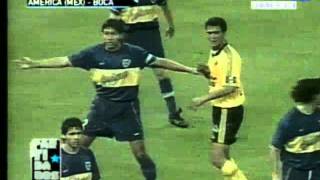 Copa Libertadores 2000 Semifinal Vuelta  América de MX 4  Boca 5 Resumen Completo [upl. by Hayden]