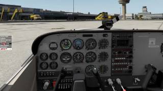 2 Airfoillabs Cessna 172 SP 161  Basic Setup [upl. by Kristie489]