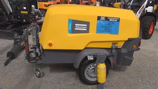 Atlas Copco XAS 587 Kd Compressor 2022 Exterior and Interior [upl. by Corbie]