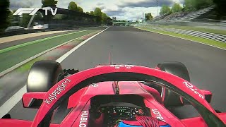 F1 2018 Kimi Raikkonens ONBOARD POLE Lap  2018 Italian Grand Prix  AssettoCorsa [upl. by Clarise875]