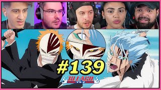 BLEACH EP139  GRIMMJOW VS ICHIGO ROUND 2  Reaction Mashup [upl. by Marika]