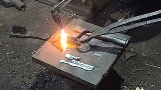 how to aluminium metal melting process [upl. by Htenay]