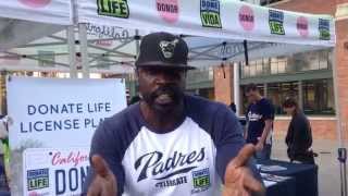 Donate Life Day At San Diego Padres Game Petco Park [upl. by Gariepy34]