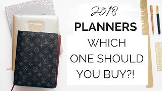 2018 PlANNER SETUP  The BEST Planners  HUGE GIVEAWAY [upl. by Karrah637]