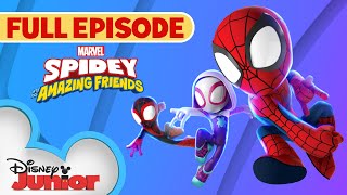 Spidey To the Power of Three  Marvels Spidey and His Amazing Friends  Full Episode  disneyjr [upl. by Neisa]