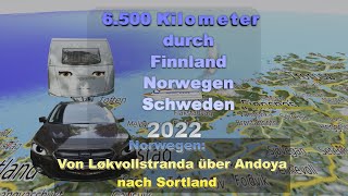 Norwegen LøkvollstrandaAndøyaSortland 4K [upl. by Atal]