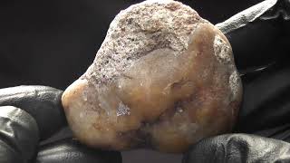 RHF Episode 1378 Feldspar Meteorite gemstone semiprecious Lunar material fused 4k HD [upl. by Fi]