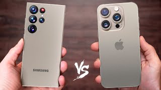 iPhone 15 Pro Max vs Samsung S24 Ultra  ¡¡QUE HUMILLACIÓN [upl. by Aisa160]