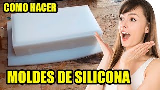 COMO HACER UN MOLDE CON SILICONA PARA CEMENTO [upl. by Ronym]