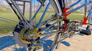 Sketchup amp Lumion Tandem Bicycle 3dmodeling by Peter Czyschke 1080p with Sound [upl. by Pirbhai]