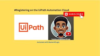 1 Registering On The Uipath Automation Cloud [upl. by Blithe499]