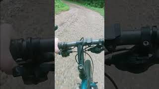 Full rigid mtb on gravel hill mtb gravelbike jtycompany [upl. by Atinnod596]