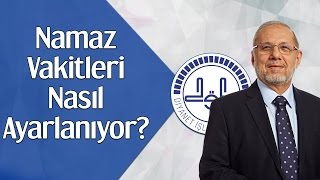 Namaz Vakitleri Nasıl Ayarlanıyor  Diyanete Soralım [upl. by Norean]