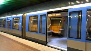 UBahn München Bahnhof Klinikum Großhadern U6 HD [upl. by Eirrem326]