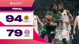 CLOSE BATTLE Turns Into a DOMINANT FINISH  Panathinaikos  Bayern  Basketball HIGHLIGHTS 2425 [upl. by Neelrad272]