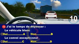 Nouveaux examen 👍 2023🕗 CodeDeLaRouteEnFrance 🇫🇷 Sérié 10 Q 1 à 40 Panneaux de signalisation [upl. by Arlen]