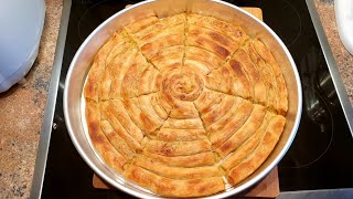 Pite me Patate me vetem 3KuleqTe shkrihet ne gojëKosovo Burek gefüllt mit Kartoffeln 👌 [upl. by Sabelle643]