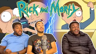 EVIL MORTY RETURNS  RICK AND MORTY SEASON 3 EPISODE 7 REACTION  quotThe Ricklantis Mixupquot [upl. by Porche506]