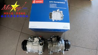 How To Replace a AC Compressor BMW X5 25d F15 20d xDrive 2014 N47D20D GA8HP45Z [upl. by Berman17]