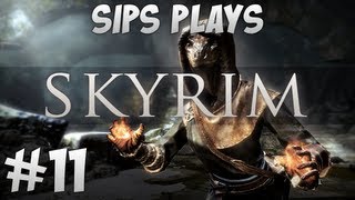 Sips Plays Skyrim  Part 11  Dances With Dragons [upl. by Dehsar749]