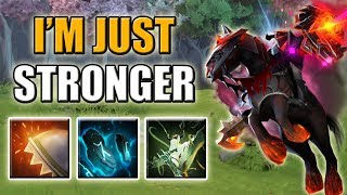 Ability Draft 1v5 Action with Timber passive Early Radiance Tank Build Dota 2 [upl. by Annalise]